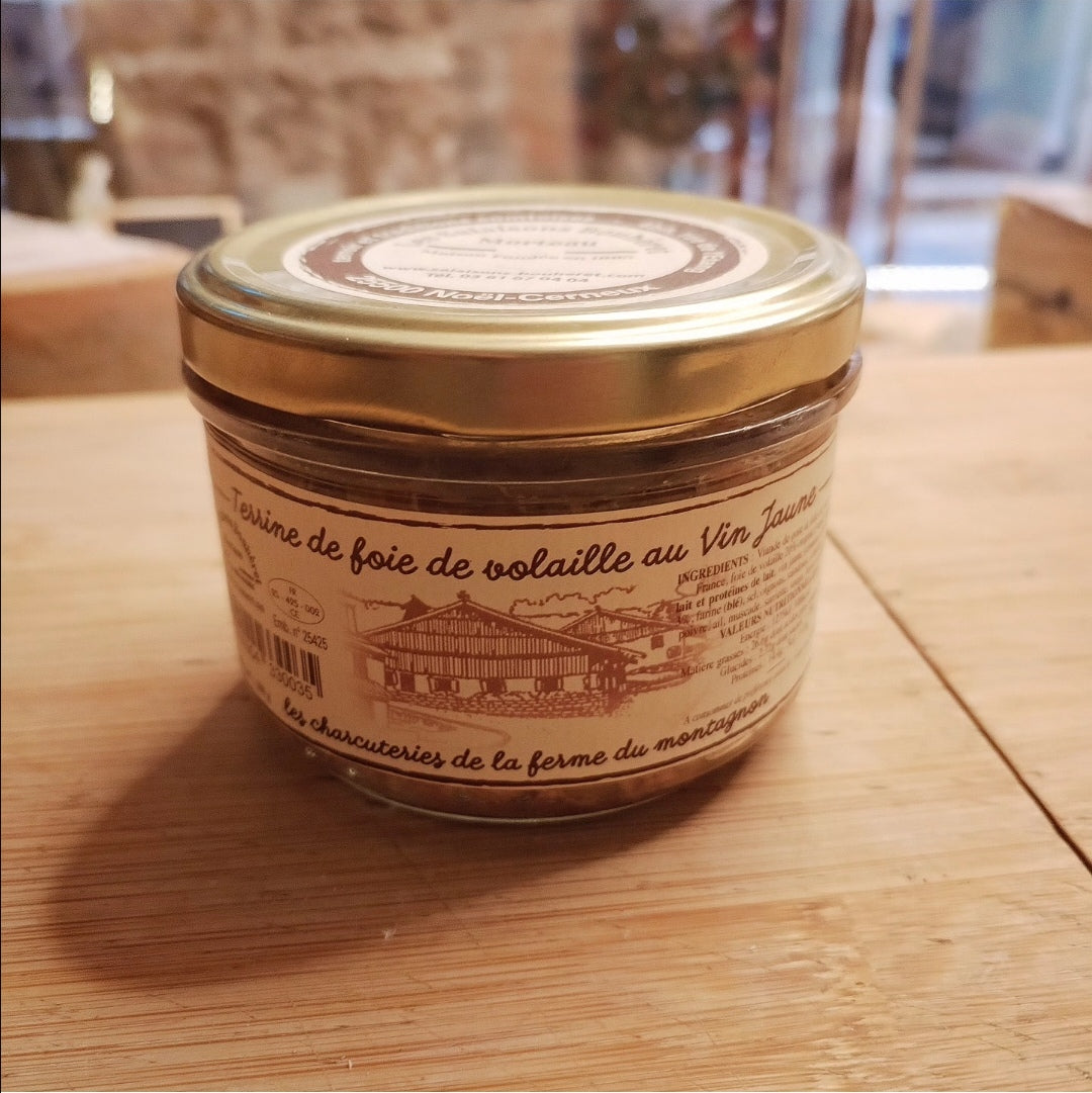 Terrine de volaille au Vin Jaune AOP 180gr