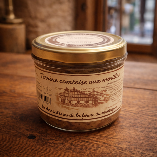 Terrine Franc-comtoise aux morilles 180gr