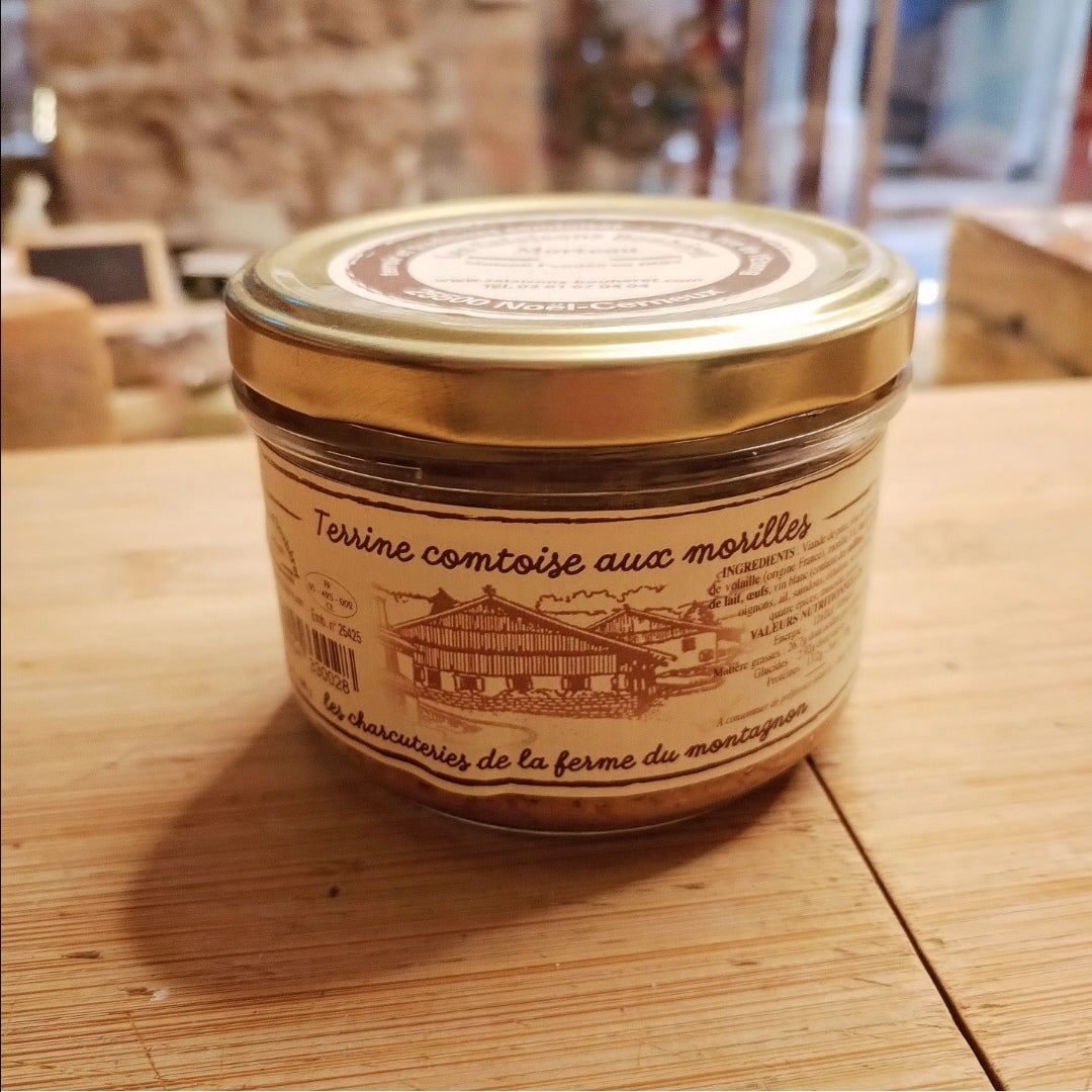 Terrine Franc-comtoise aux morilles 180gr